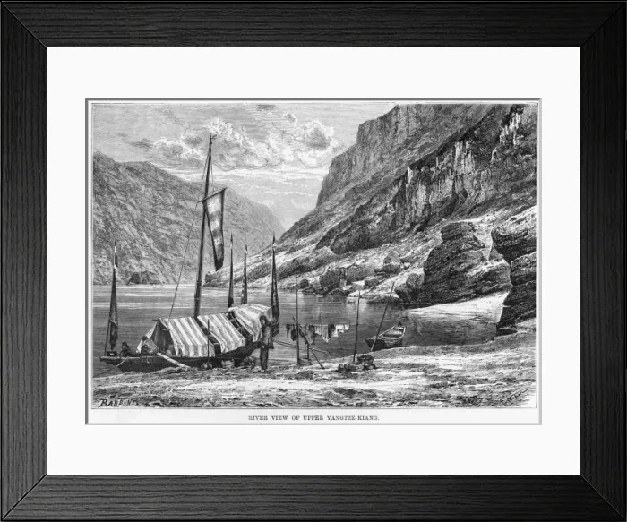 Framed Print : China Chan River Framed Print : China Chan River
