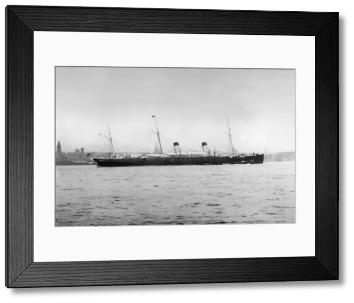 Framed Print : Steamships / Teutonic Framed Print : Steamships / Teutonic