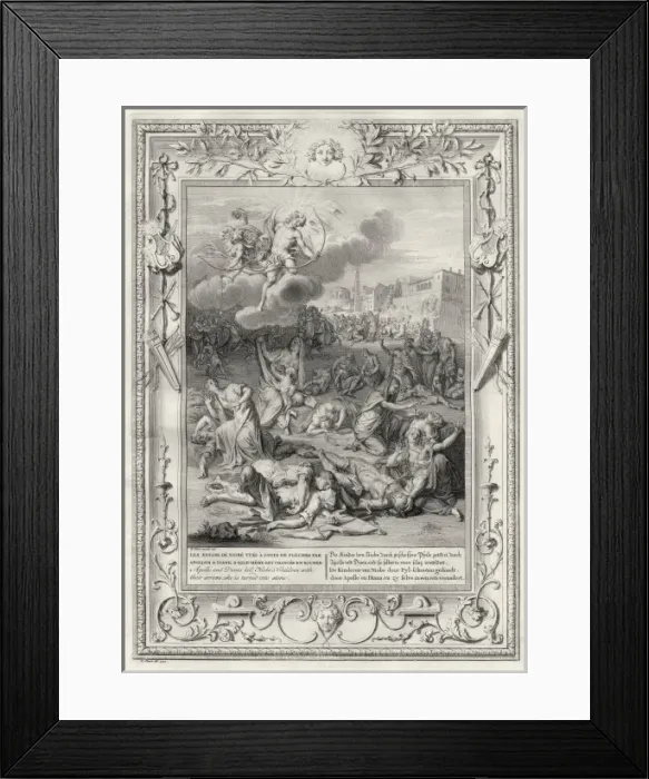 Framed Print : Niobe and her Family Framed Print : Niobe and her Family