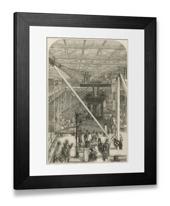 Framed Print : Machine Court / Gt Exhib Framed Print : Machine Court / Gt Exhib