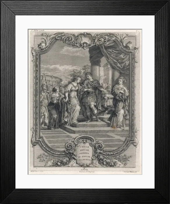 Framed Print : Caesar & his Wives Framed Print : Caesar & his Wives