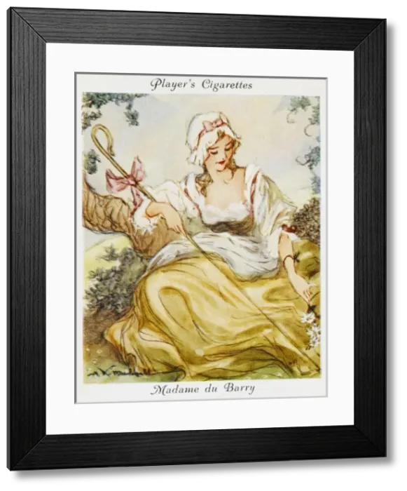 Framed Print : Comtesse Du Barry Framed Print : Comtesse Du Barry