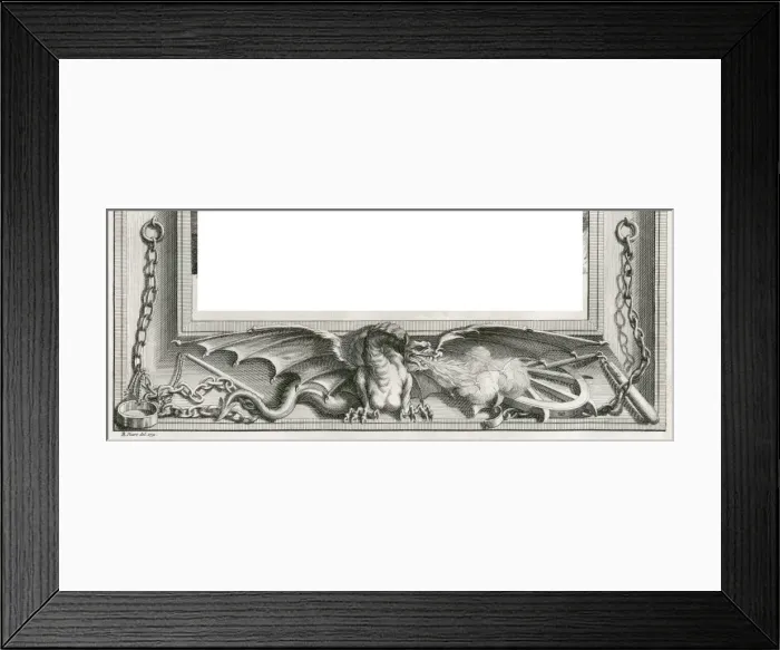 Framed Print : Classical Dragon Framed Print : Classical Dragon