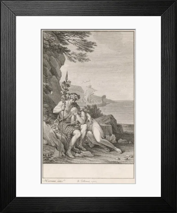 Framed Print : Theseus & Ariadne Framed Print : Theseus & Ariadne
