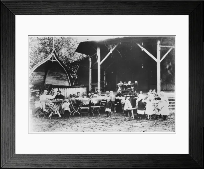 Framed Print : Russian Kindergarten Framed Print : Russian Kindergarten
