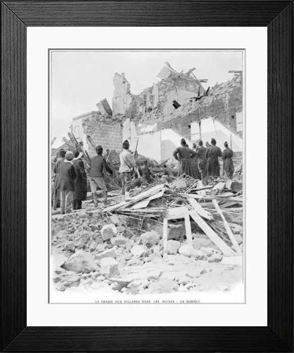 Framed Print : Messina Earthquake -5 Framed Print : Messina Earthquake -5