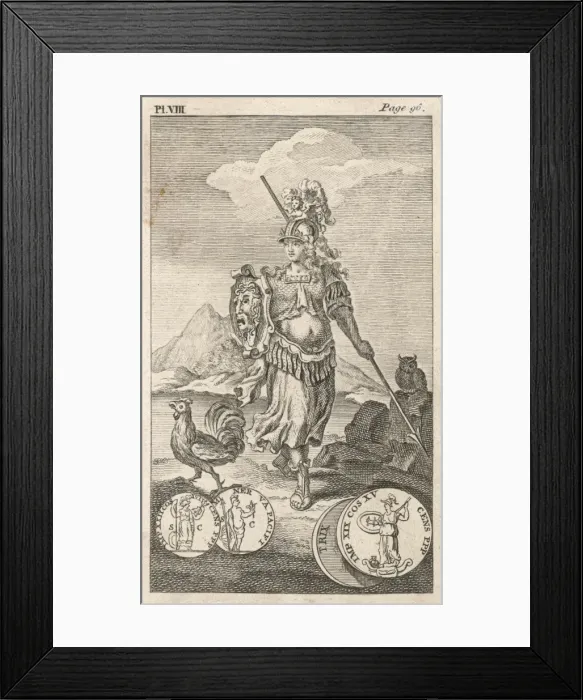 Framed Print : Athena / Minerva (Tooke) Framed Print : Athena / Minerva (Tooke)