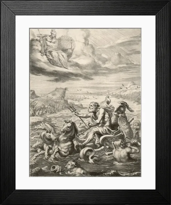 Framed Print : Poseidon / Neptune Framed Print : Poseidon / Neptune
