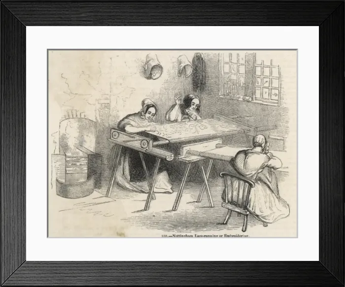 Framed Print : Textiles Lace Framed Print : Textiles Lace
