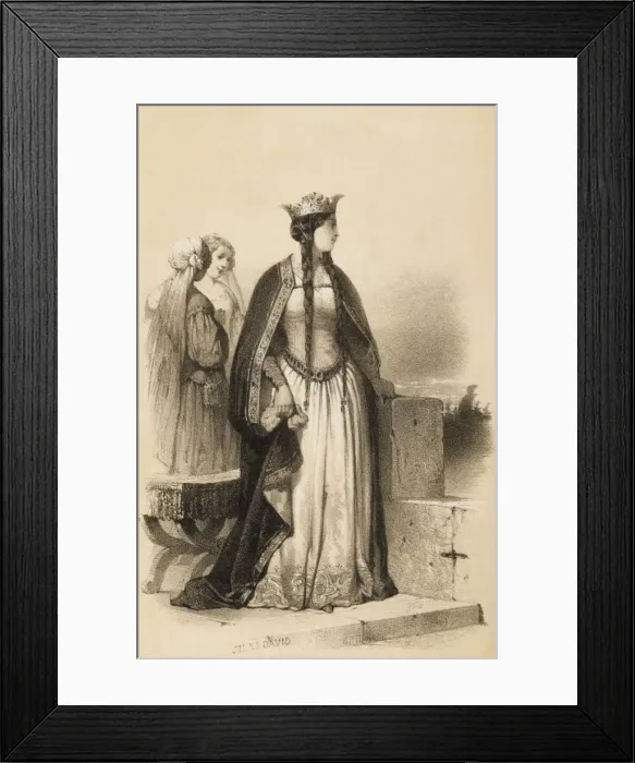 Framed Print : Matilda of Flanders Framed Print : Matilda of Flanders