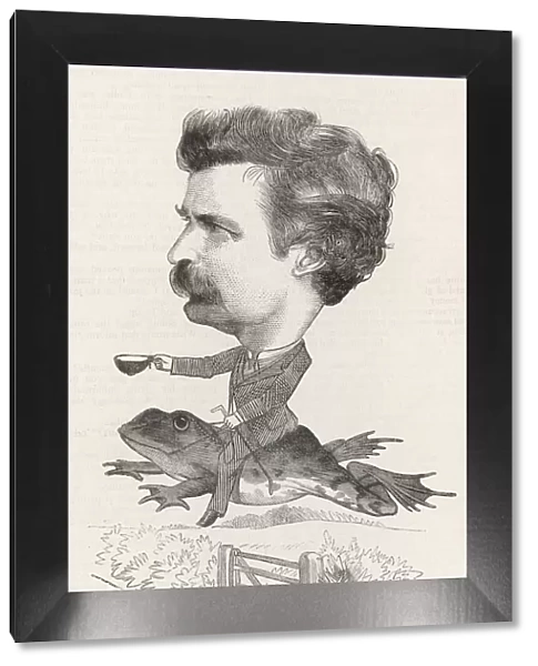 Mark Twain  /  Riding Frog