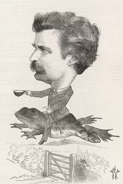 Mark Twain  /  Riding Frog