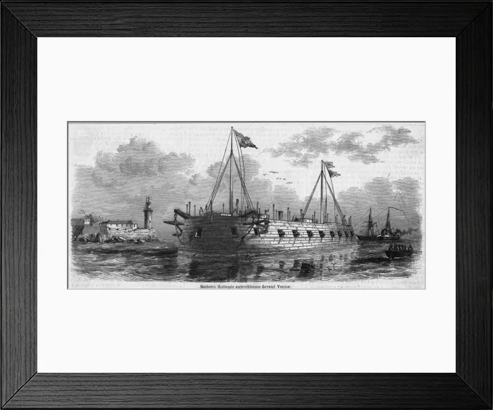 Framed Print : Venice Battery Framed Print : Venice Battery