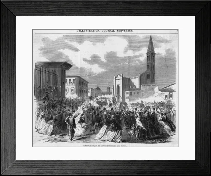 Framed Print : Vitt. Em. at Florence Framed Print : Vitt. Em. at Florence