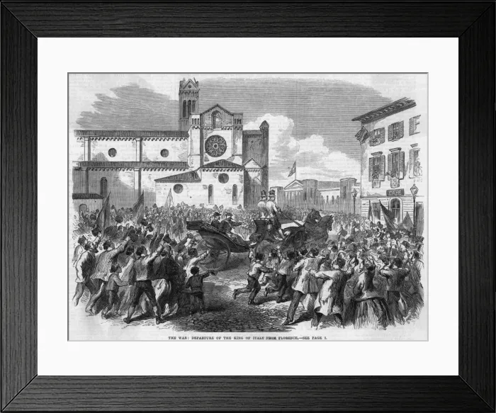 Framed Print : Vitt. Em. at Firenze Framed Print : Vitt. Em. at Firenze