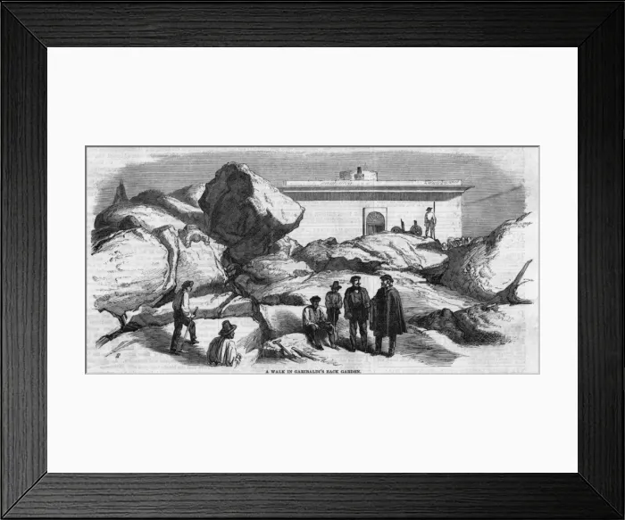 Framed Print : Garibaldi at Caprera - 2 Framed Print : Garibaldi at Caprera - 2