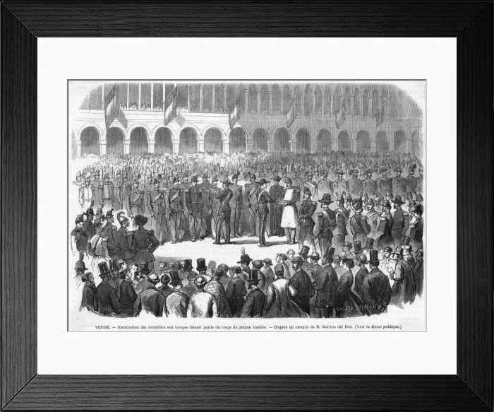 Framed Print : Medals for Venetians Framed Print : Medals for Venetians
