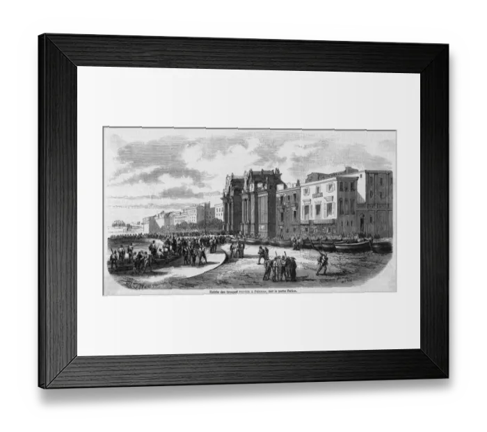 Framed Print : Royalists at Palermo Framed Print : Royalists at Palermo
