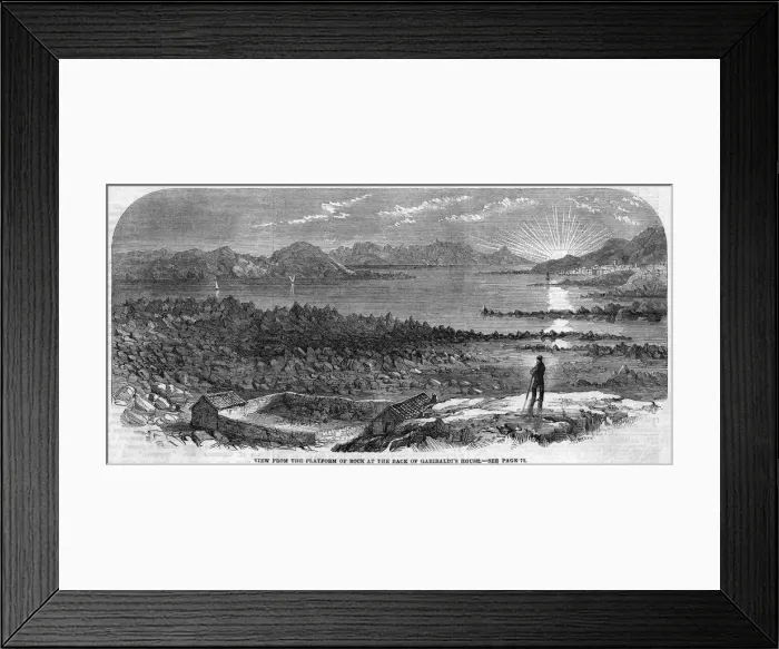 Framed Print : Garibaldi at Caprera 5 Framed Print : Garibaldi at Caprera 5