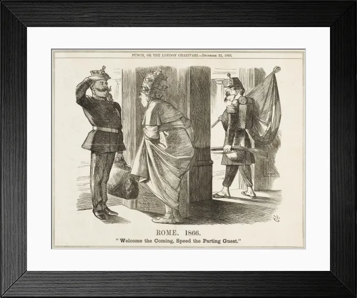Framed Print : French Quit Rome Framed Print : French Quit Rome