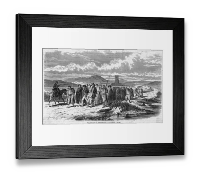 Framed Print : Naples Prisoners Framed Print : Naples Prisoners