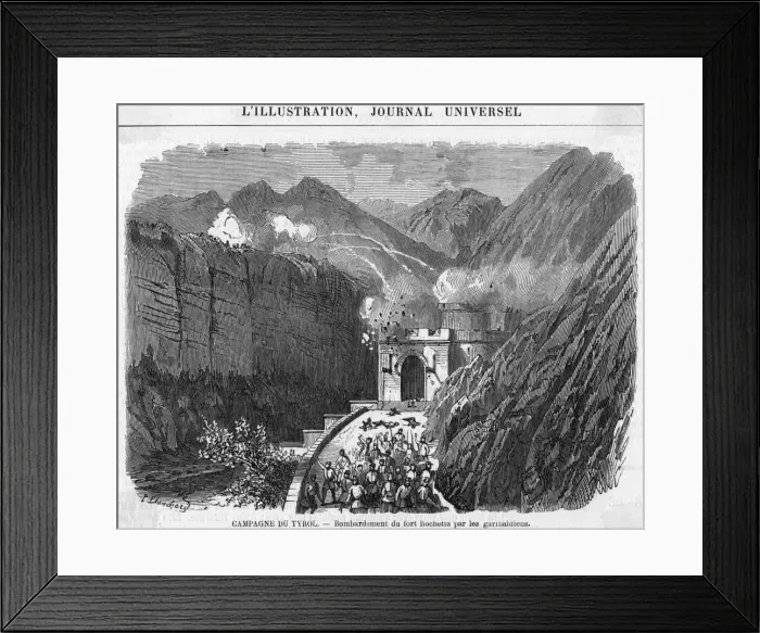 Framed Print : Tyrol Campaign Framed Print : Tyrol Campaign