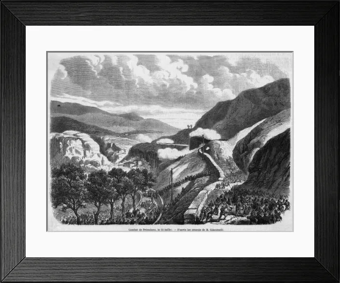 Framed Print : Battle of Primolano Framed Print : Battle of Primolano