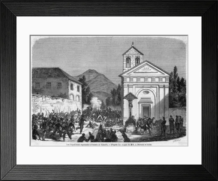 Framed Print : Victory at Caserta Framed Print : Victory at Caserta