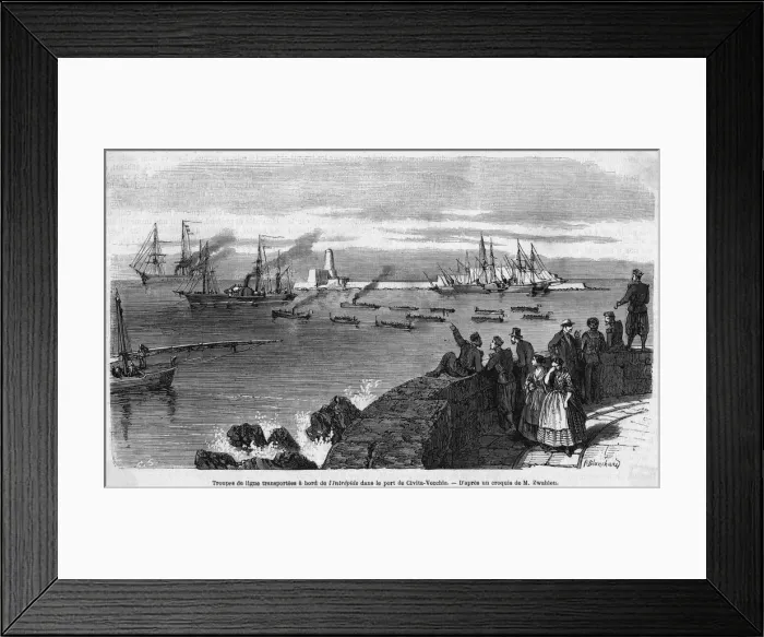 Framed Print : French Reinforcements 2 Framed Print : French Reinforcements 2