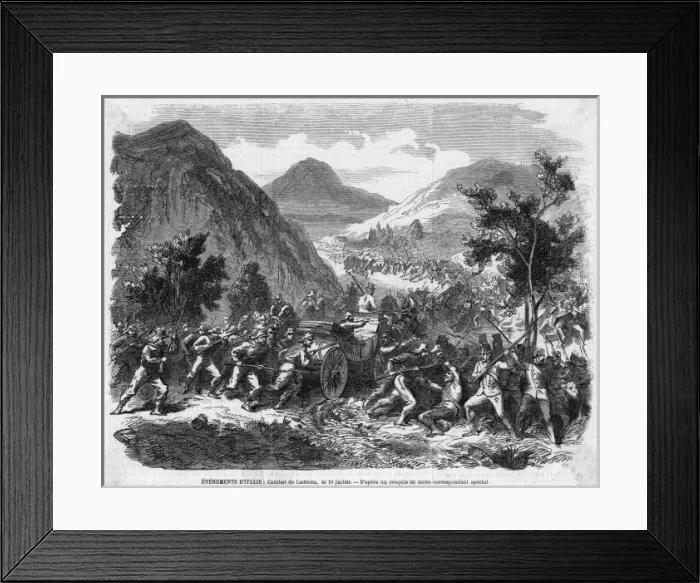Framed Print : Battle of Ladrona Framed Print : Battle of Ladrona