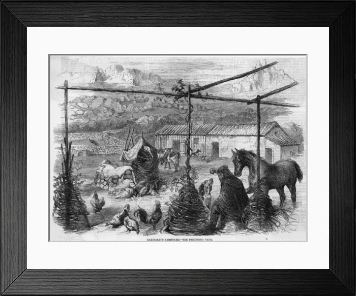 Framed Print : Garibaldi at Caprera 3 Framed Print : Garibaldi at Caprera 3