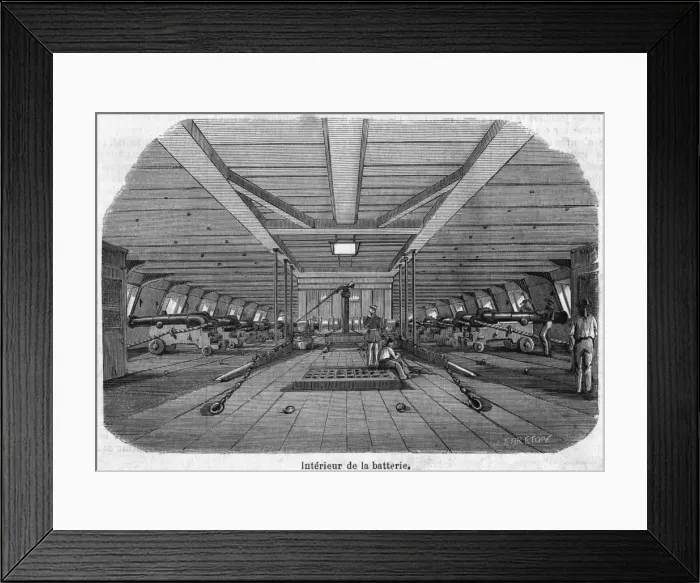 Framed Print : Venice Battery 2 Framed Print : Venice Battery 2