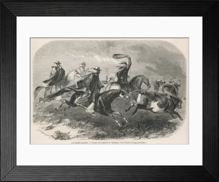 Framed Print : Argenintian Gauchos Framed Print : Argenintian Gauchos