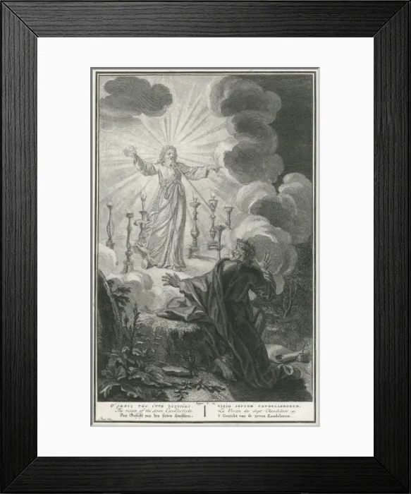 Framed Print : Seven Candlesticks Framed Print : Seven Candlesticks