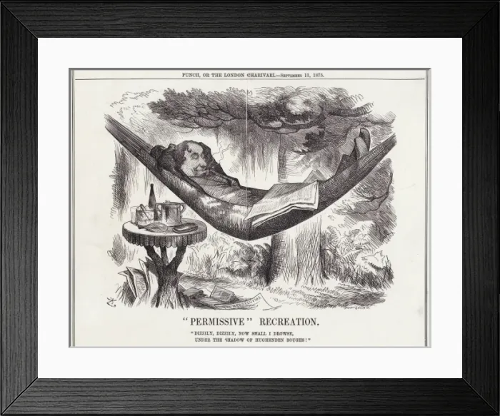 Framed Print : Disraeli / Hammock / Rest Framed Print : Disraeli / Hammock / Rest