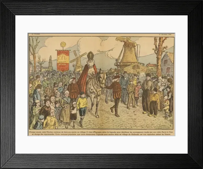 Framed Print : St Nicolas in Holland Framed Print : St Nicolas in Holland