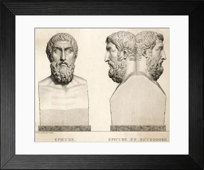 Framed Print : Epicurus / Bouillon Framed Print : Epicurus / Bouillon