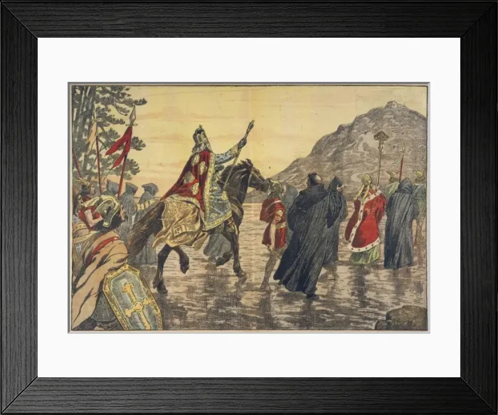 Framed Print : Charlemagne a Pilgrim Framed Print : Charlemagne a Pilgrim
