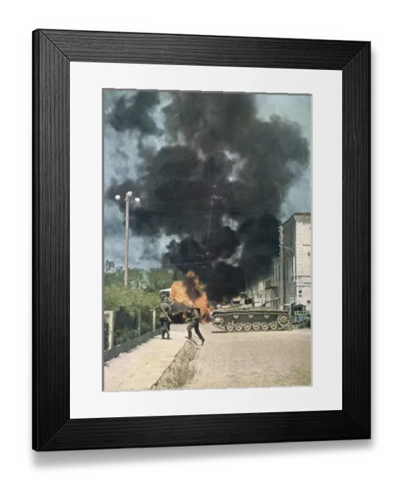Framed Print : Stalin Line Pierced Framed Print : Stalin Line Pierced