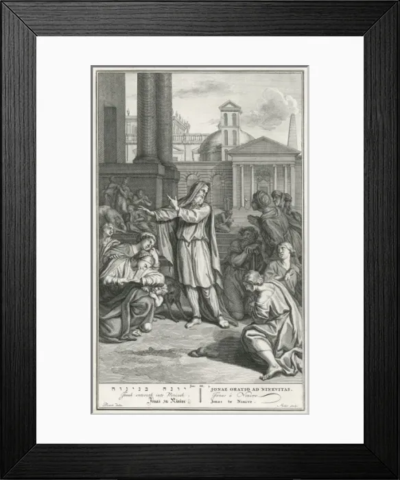 Framed Print : Jonah at Nineveh Framed Print : Jonah at Nineveh