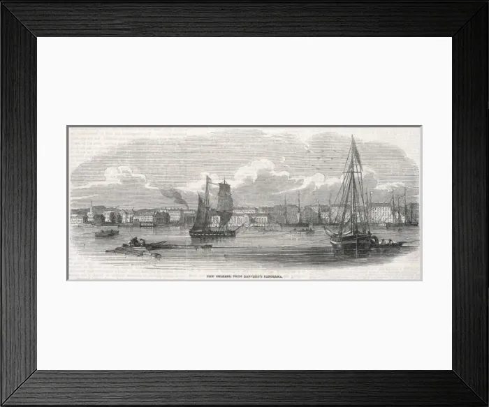 Framed Print : New Orleans / Panorama Framed Print : New Orleans / Panorama