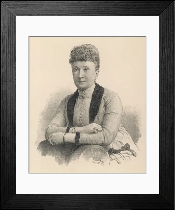 Framed Print : Baroness Erskine Framed Print : Baroness Erskine
