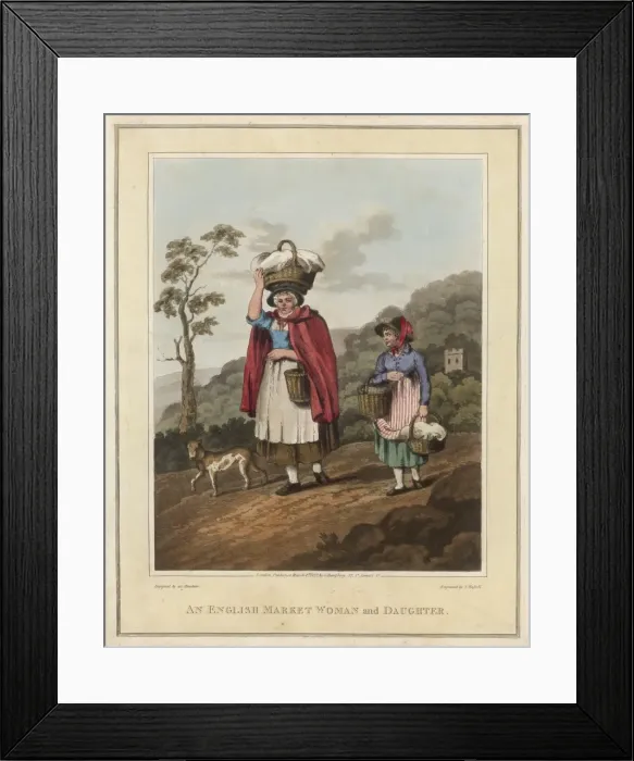 Framed Print : Market Women Framed Print : Market Women