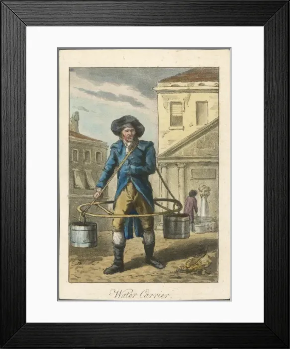 Framed Print : Water Carrier Framed Print : Water Carrier