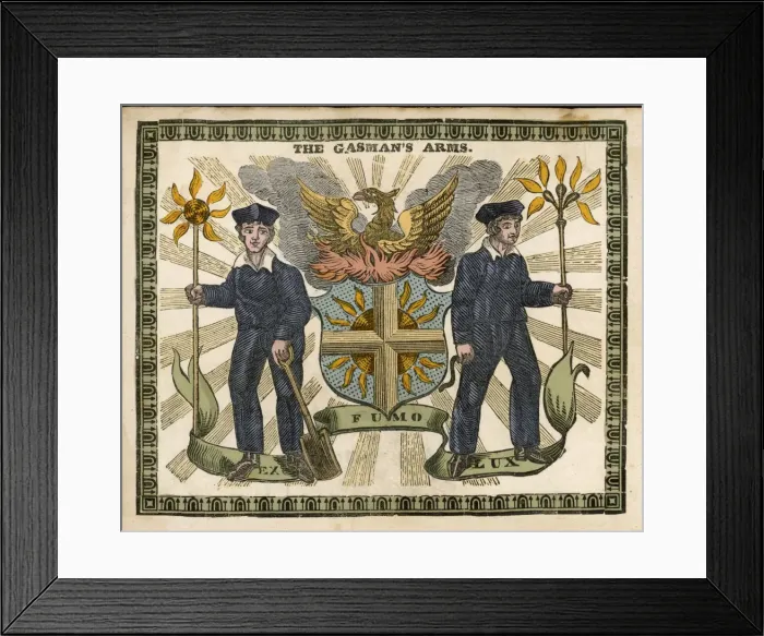 Framed Print : Gas Workers Framed Print : Gas Workers