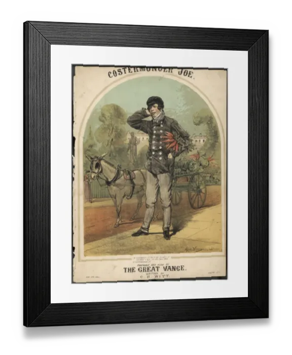 Framed Print : Costermonger Joe Framed Print : Costermonger Joe