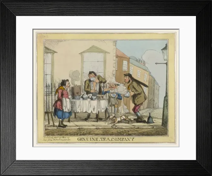 Framed Print : Street Tea Sellers Framed Print : Street Tea Sellers