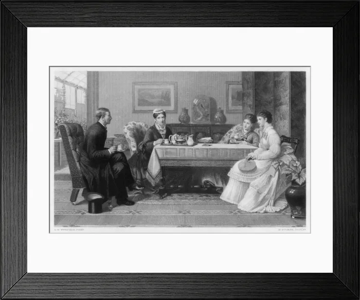 Framed Print : The New Curate Framed Print : The New Curate