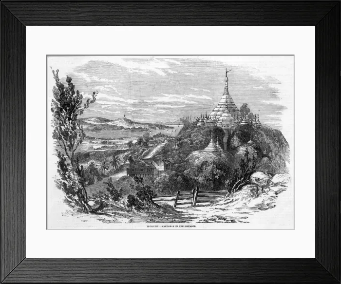 Framed Print : Myanmar Moulmein Framed Print : Myanmar Moulmein