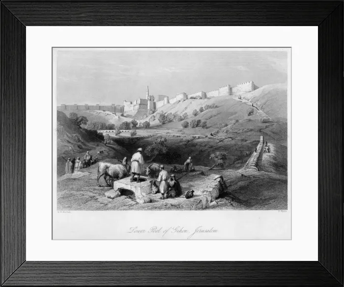 Framed Print : Israel Jerusalem Framed Print : Israel Jerusalem